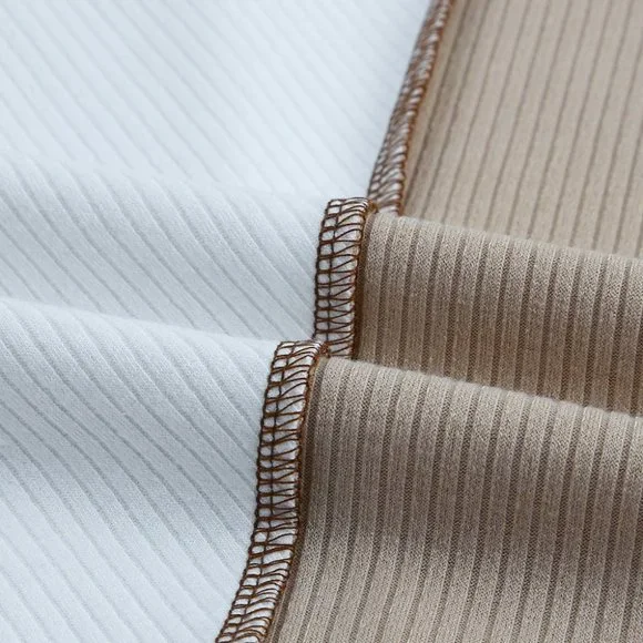 Irregular Color Block Seaming Top - Picture 2 of 3